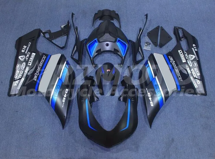 

Комплект обтекателей для мотоцикла из АБС для Ducati 848 evo 1098 1198 1098 2007 2008 2009 2010 2011 2012 матовый черный