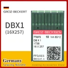 Иглы для швейных машин DBX1 Groz-Beckert, 50 шт., для промышленных швейных машин 16X257 1738 JUKI BROTHER SINGER, аксессуары, запчасти