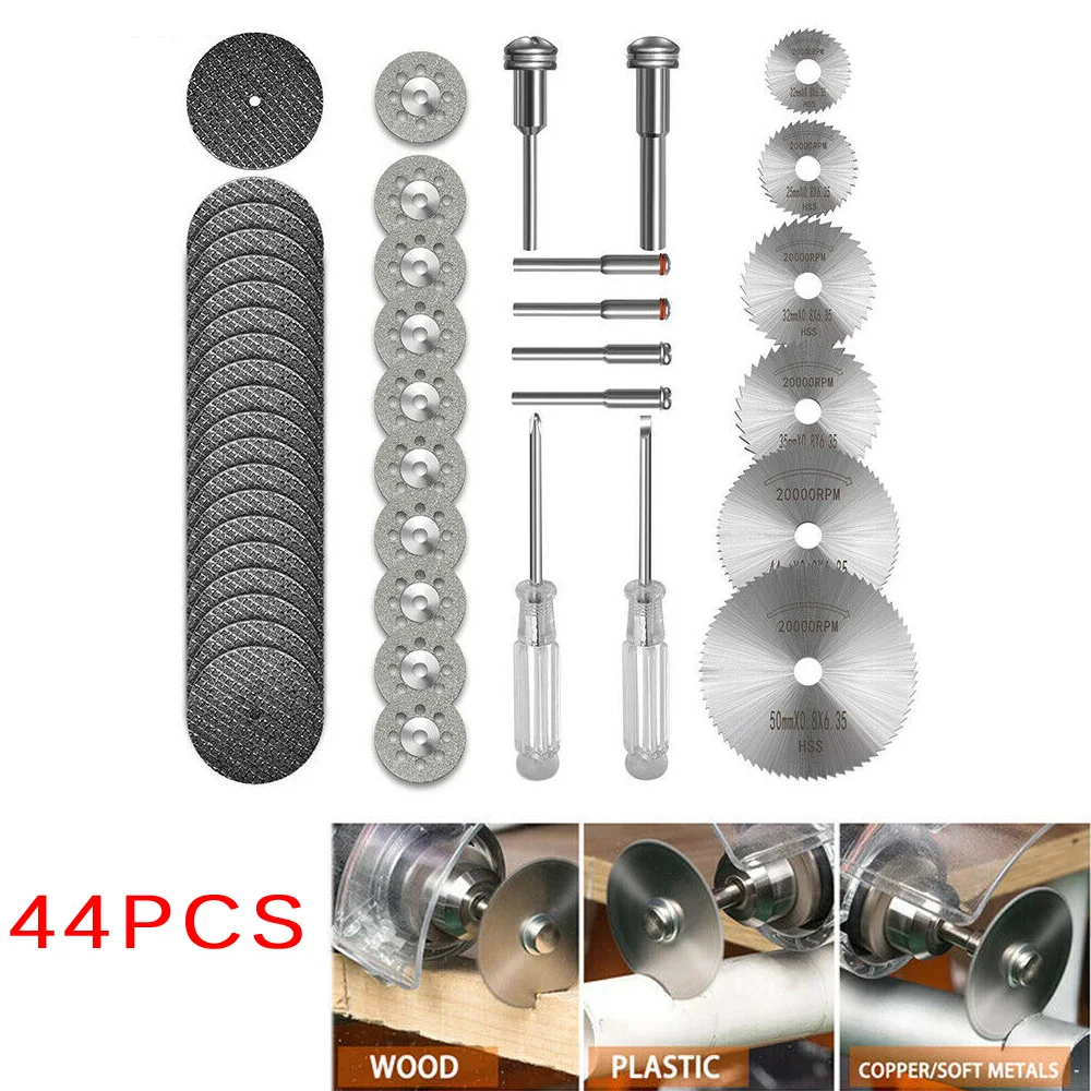 44 шт. режущий диск циркулярной пилы 22 50 мм для электрической шлифовальной машины