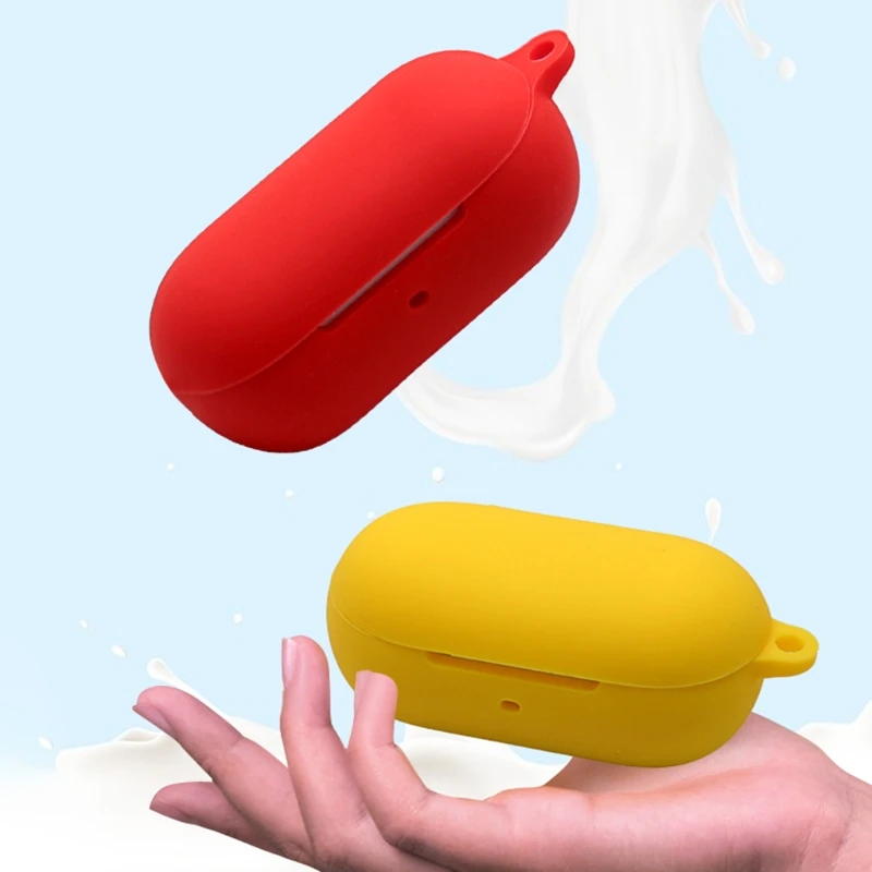 

New Earphone Shell Case Soft Silicone Cover For OnePlus Buds Z Headset Protective Cover Earphone Accessories With Hook