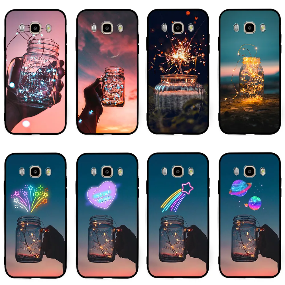 

Матовый чехол для телефона Samsung Galaxy J5 2016 / J7 2016, мягкие чехлы, стеклянная бутылка, силиконовый чехол, чехол