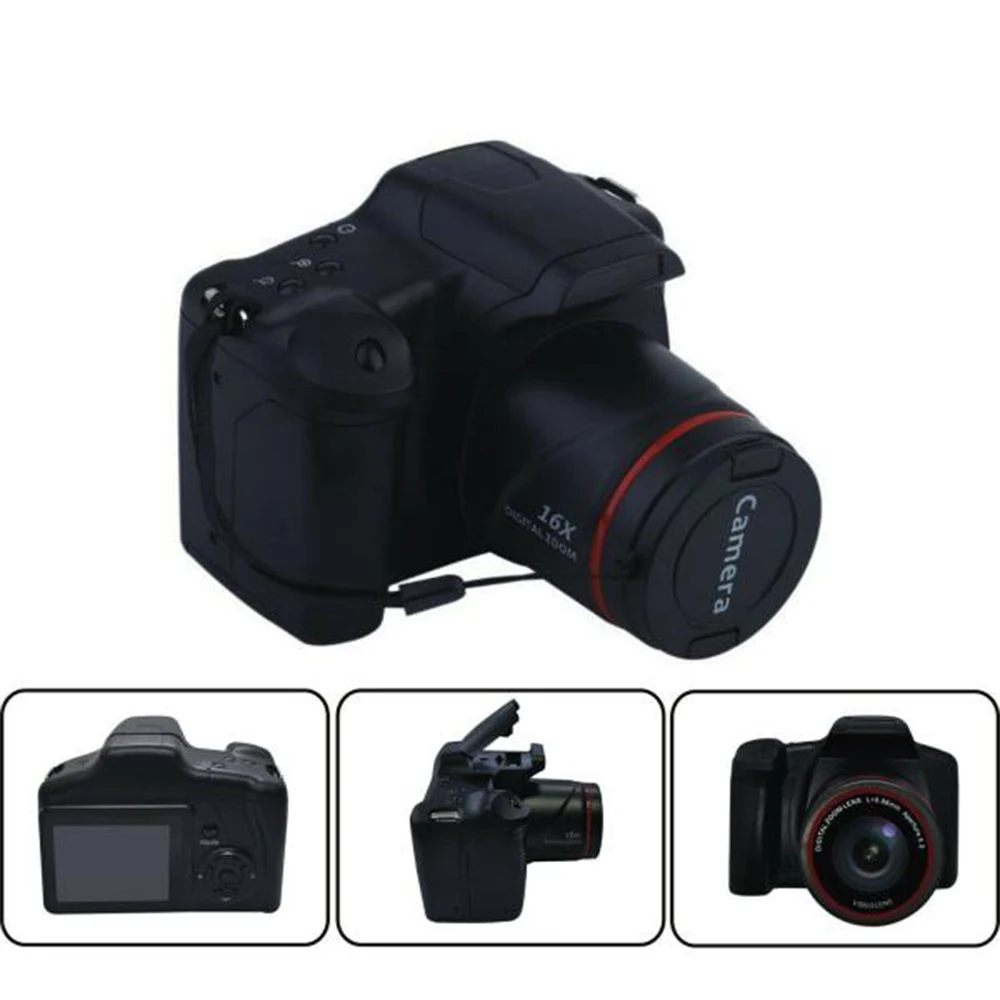 

HD05 Digital Camera 3.0 Inch TFT LCD Screen Digital SLR Camera 16X Zoom HD 16MP 1080P Anti-Shake US Trans-flash Card 64GB