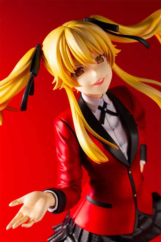 1/8 Kotobukiya ARTFX J Kakegurui Jabami Yumeko Saotome Meari фигурки из принта Редкие точки детские сборные