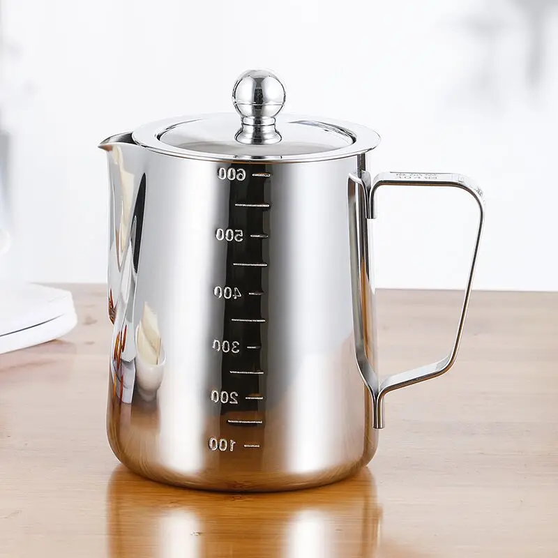 Кружка для измерения из нержавеющей стали кружка цветов чашка вспенивания