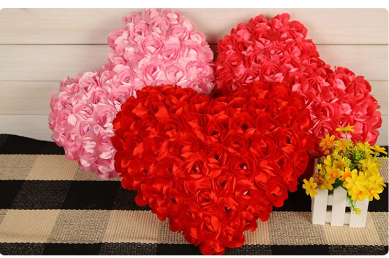 Эротические игрушки мягкая большая подушка набивная роза с наполнителем