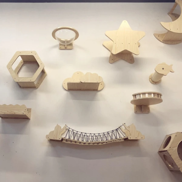 120 см Настенная подвесная платформа для кошек экологическая доска мебель котят