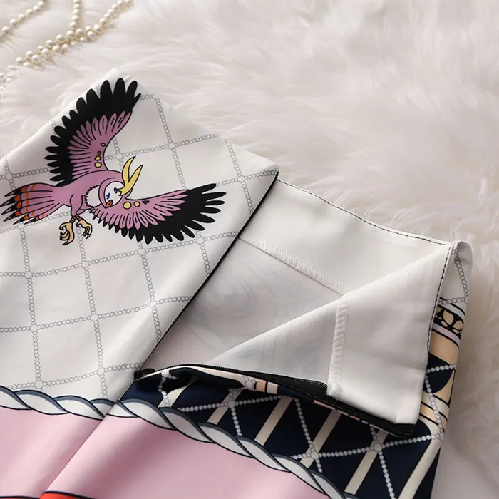 Женские юбки Летняя юбка-карандаш с цветочным принтом повседневные длиной до