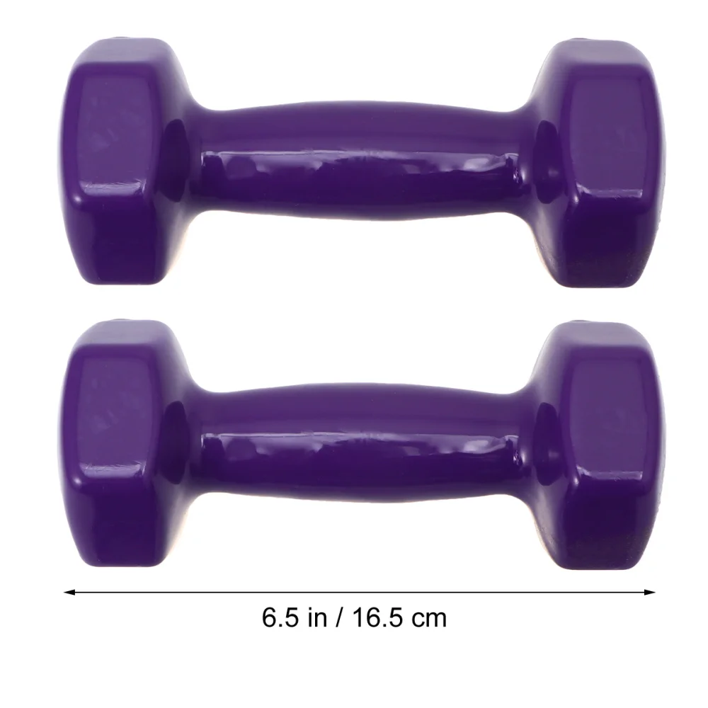 

2PCS Dipping Cast Iron Dumbbells Non-Slip Fitness Dumbbells Hand Weights Fitness Equipment Unisex Gym Dumbbell for