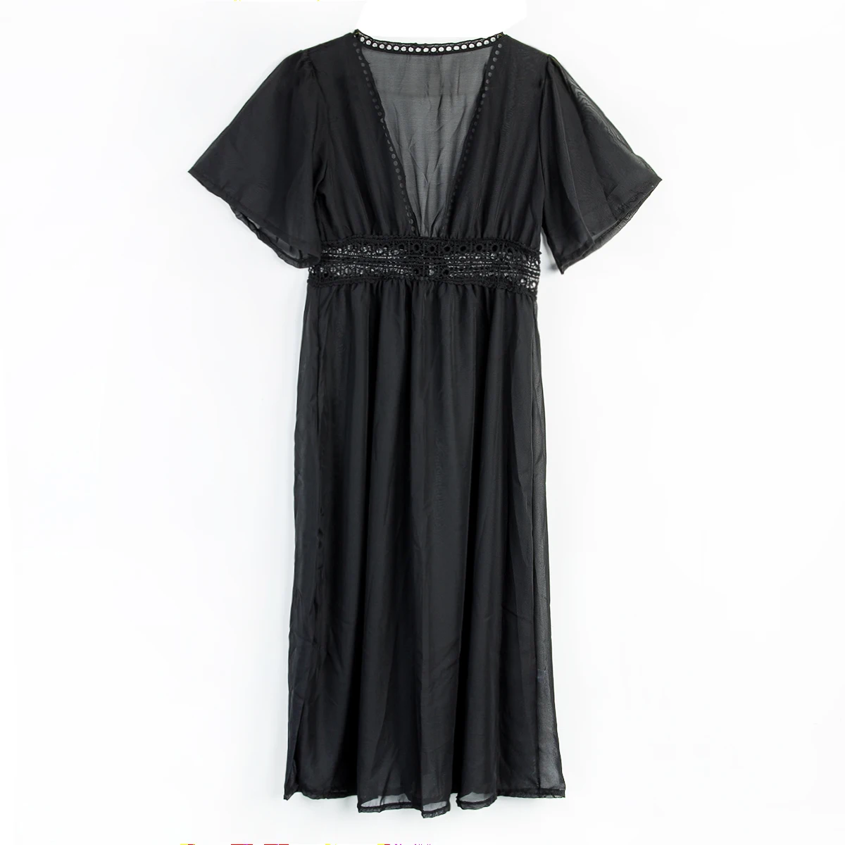 Женское длинное летнее платье-кафтан | Женская одежда