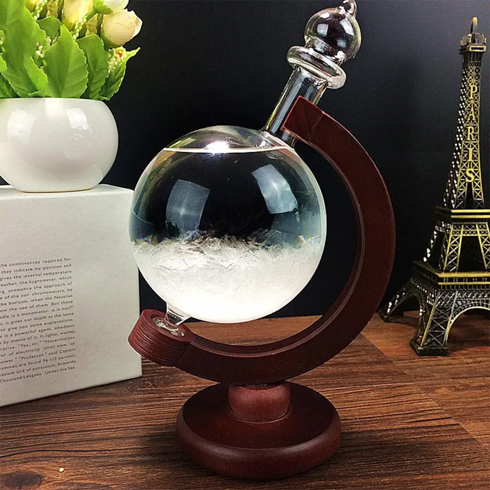 

Gifts Home &Amp; Living Weather-Change Globe Weather Globe Drops Rainstorm Storm Glass Decor Gift NEW Stormglas