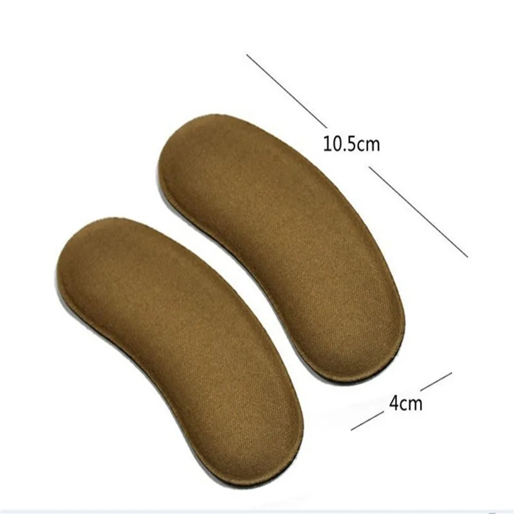 Hot sales 1Pair Sticky Fabric Shoe Back Heel Inserts Insoles Pads Cushion Liner Grips Shoes Pads Anti-slip Inserts Heel sticker