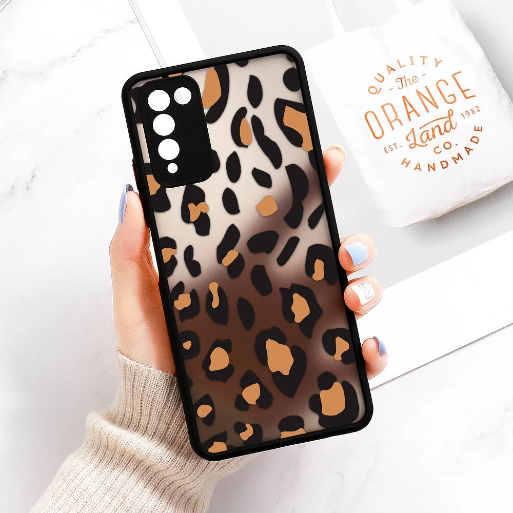 Чехол для Huawei P30 Pro жесткий поликарбонатный чехол P40 Lite Honor 10i 8X 10 50 9A Леопардовый