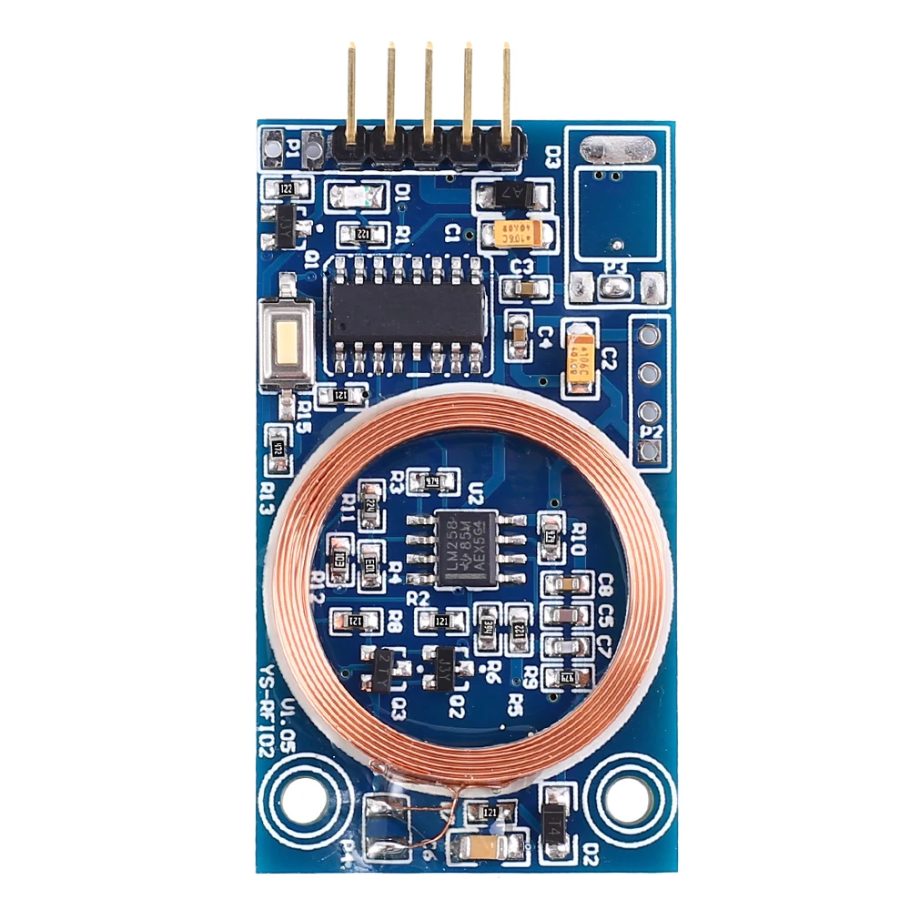 Декодер id карт модуль считывателя RFID 125 кГц TK4100 выходная плата UART для контроля