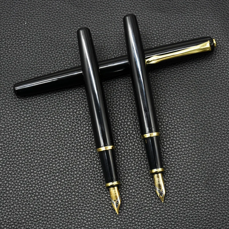 Ручка перьевая чернильная классическая черная 1 шт.|Перьевые ручки| |