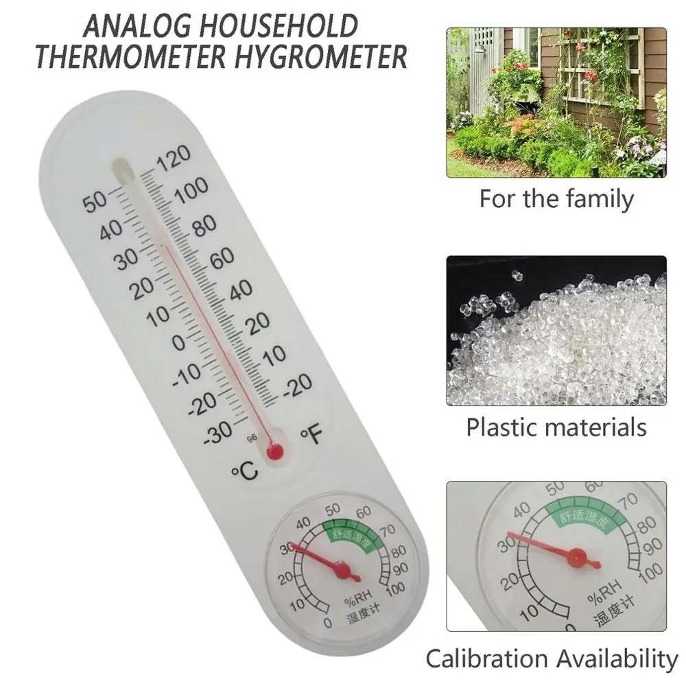 Thermometer Humidity Best Selling Analog Household Hygrometer Wall-mounted Tester Measure Home Popular New | Инструменты