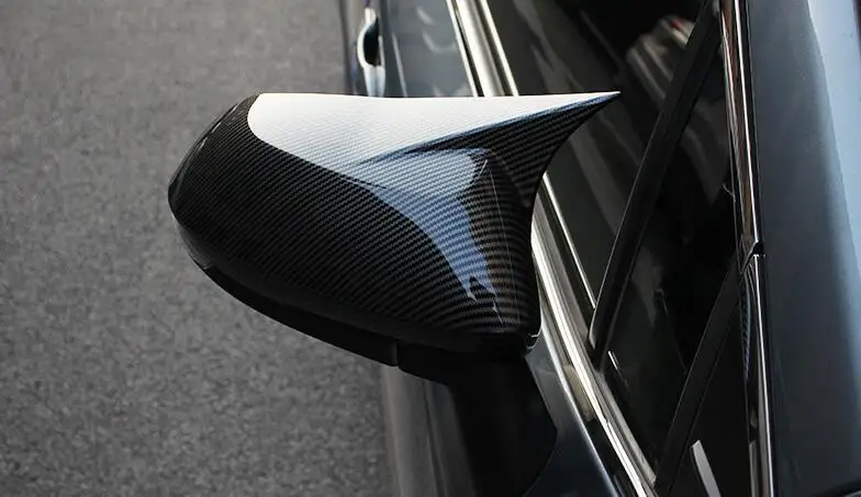 

For Toyota Corolla 2019-2020 A-Back Mirror Covers Reversing mirror case cover Look ABS 2PCS Cover paste Side Mirror Covers