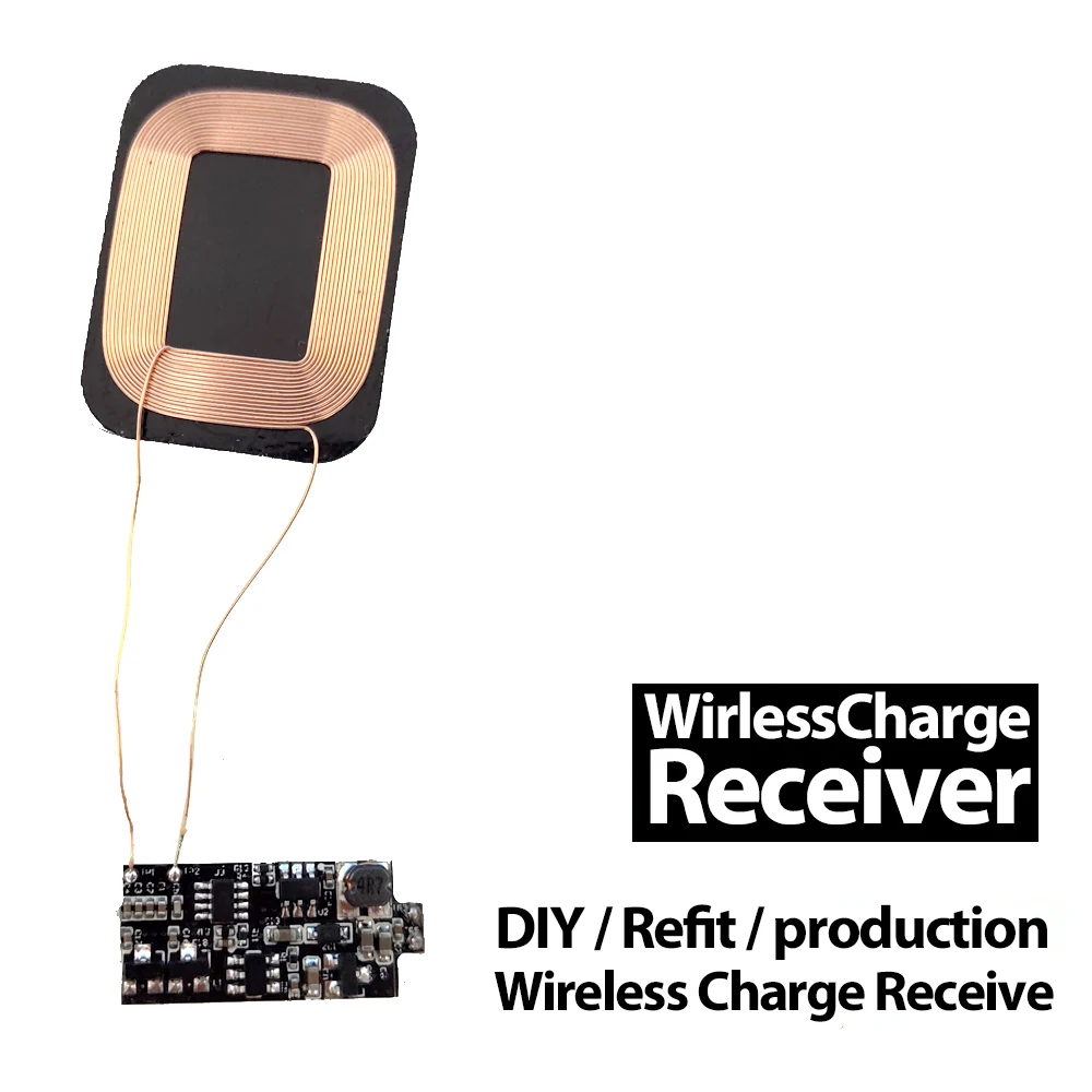 Беспроводное зарядное устройство VEEAII QI приемник сделай сам для электрической