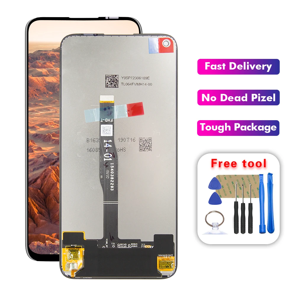 Для Huawei Nova/5i GLK-AL00 TL00 AL00 ЖК-дисплей сенсорный экран дигитайзер для сборки |