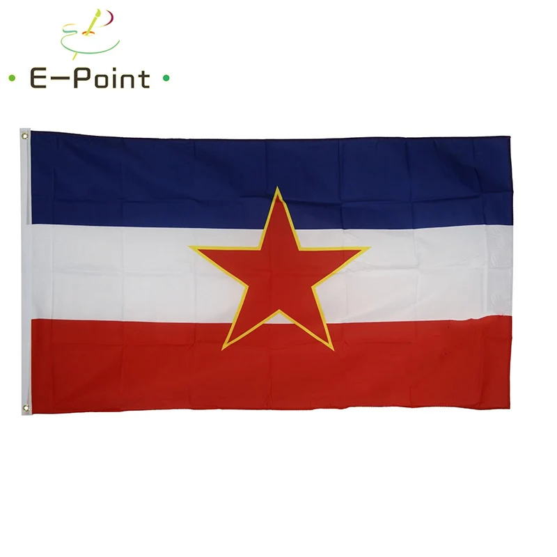 

Yugoslavia old Flag 3ft*5ft (90*150cm) Size Christmas Decorations for Home Flag Banner Gifts