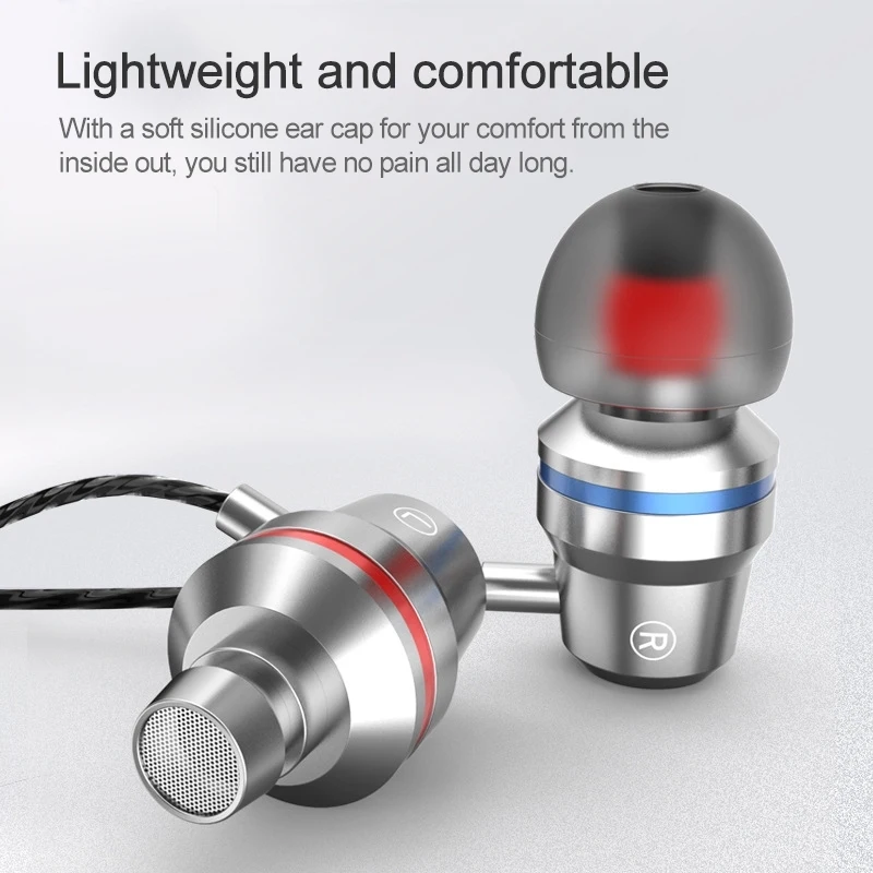 Проводные наушники-вкладыши с интерфейсом Type-C микрофоном | Электроника