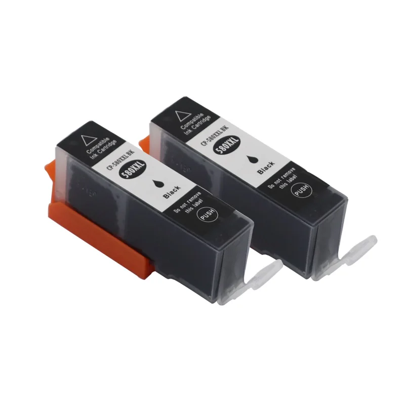 Черные совместимые чернильные картриджи для Canon PGI580 PGI 580 PIXMA TR7550 TR8550 TS6150 TS6151 TS8150