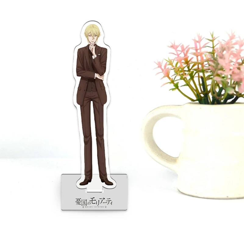 Аниме Мориарти Патриот Вильям Джеймс табличка для рабочего стола декор фанатов