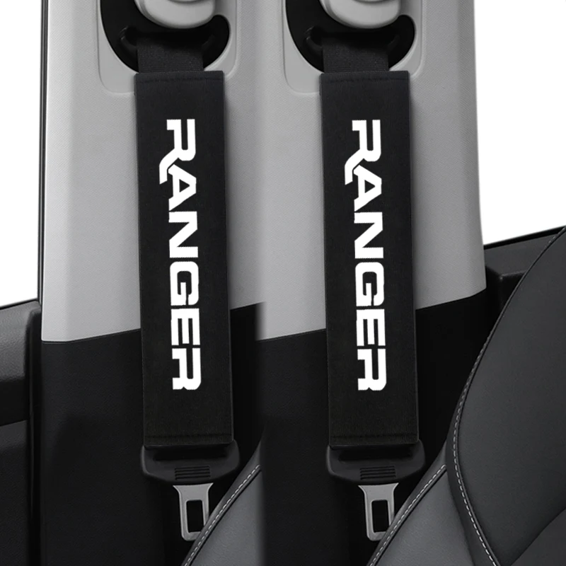 2 шт. накладки на автомобильный ремень безопасности для Ford Ranger T6 2008 2017