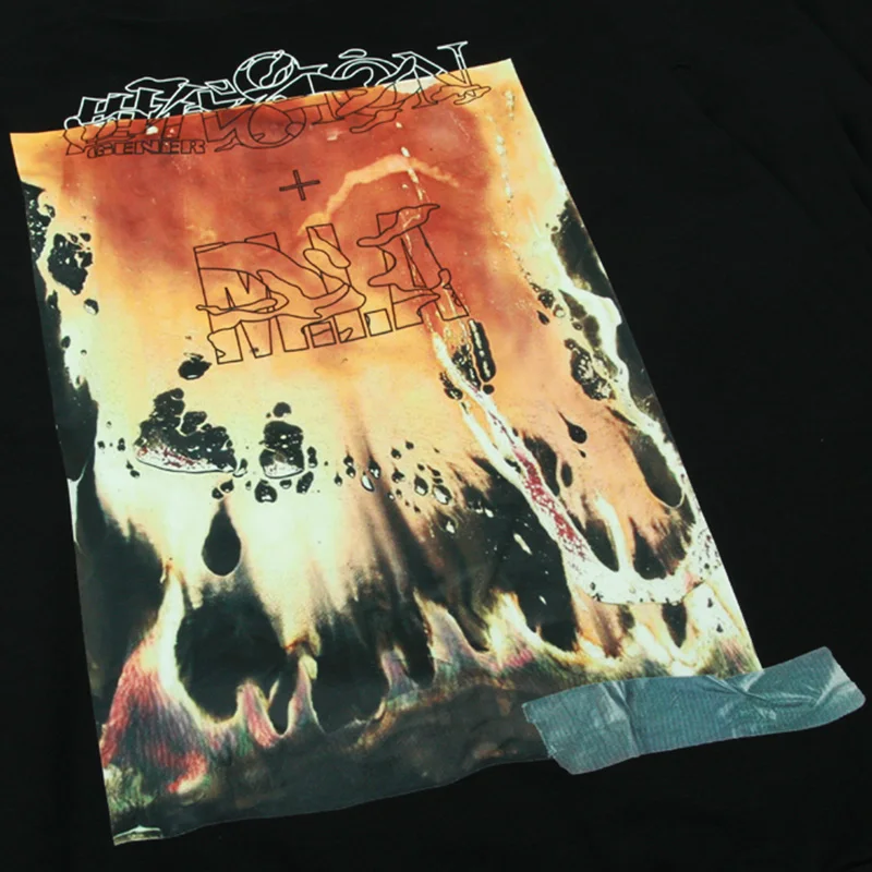 

Mens Hip Hop Hoodie Sweatshirt Fire Flame Dark Style Streetwear Hooded Pullover Cotton Autumn 2020 Harajuku Hoodies Oversized