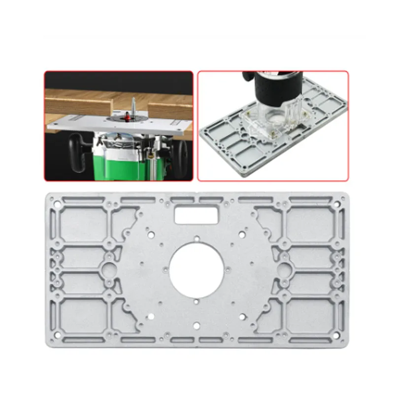 Многофункциональный фрезерный стол вставная пластина деревообрабатывающие