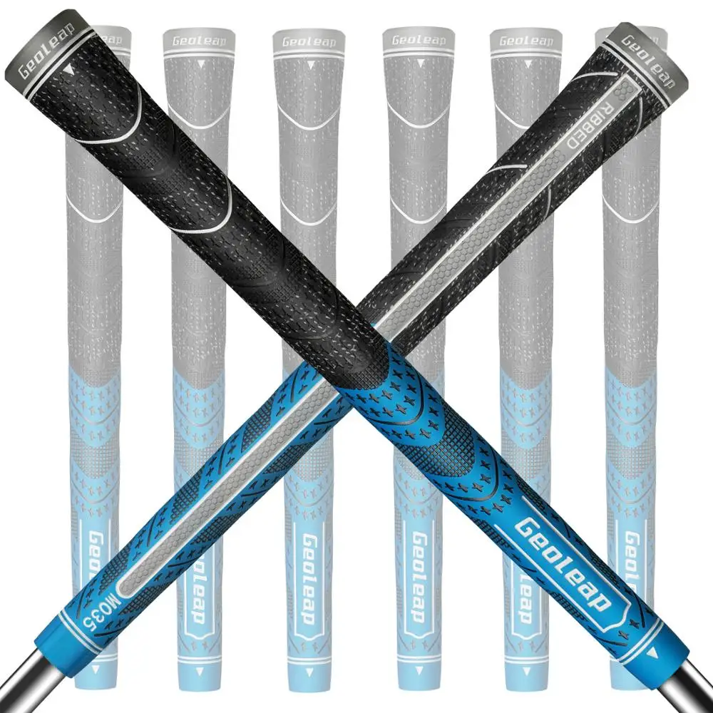 Geoleap Грипсы для гольфа задняя ребра многосоставная Резина и шнур гибридные гольф