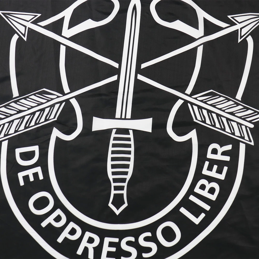 3x5 футов флаг спецназа армии США люверсы баннер Liber военный |