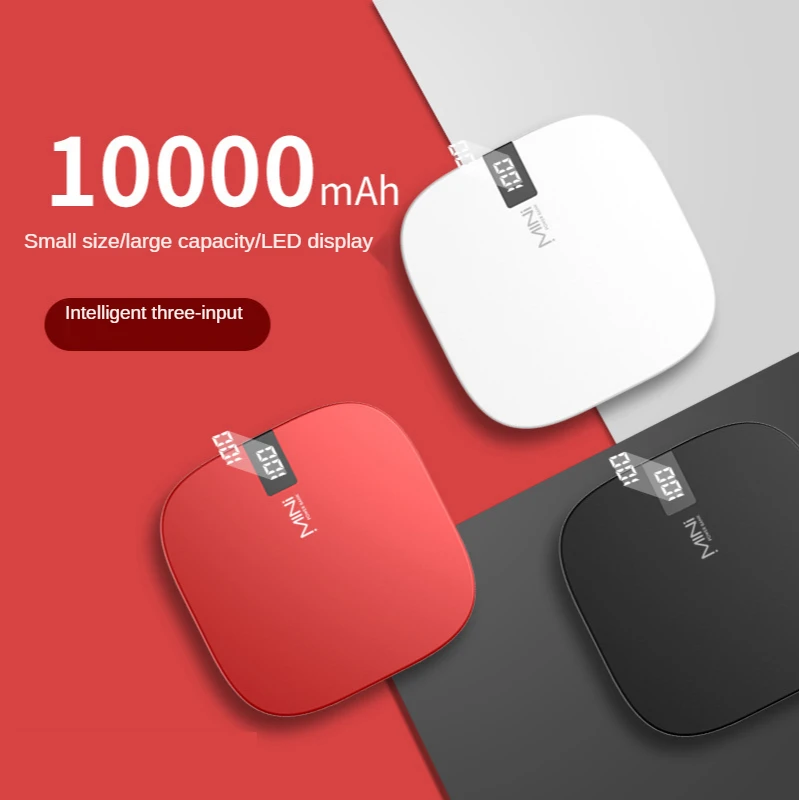 

Внешний аккумулятор, 2021 мА, 10000 мАч, для iphone, Samsung, Xiaomi, Huawei