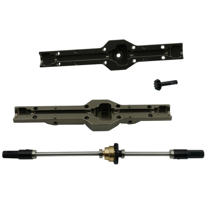 

Full Metal Upgrade Rear Axle Assembly Differential with Drive Shaft for WPL 1: 10 D12 RC Car Spare Parts Accessories