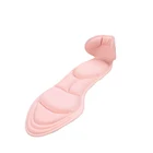 Однотонная Подушка амортизирующая прогулочная Нескользящая ткань мягкие губчатые подушечки для пятки уменьшает усталость дышащий рельефный массаж