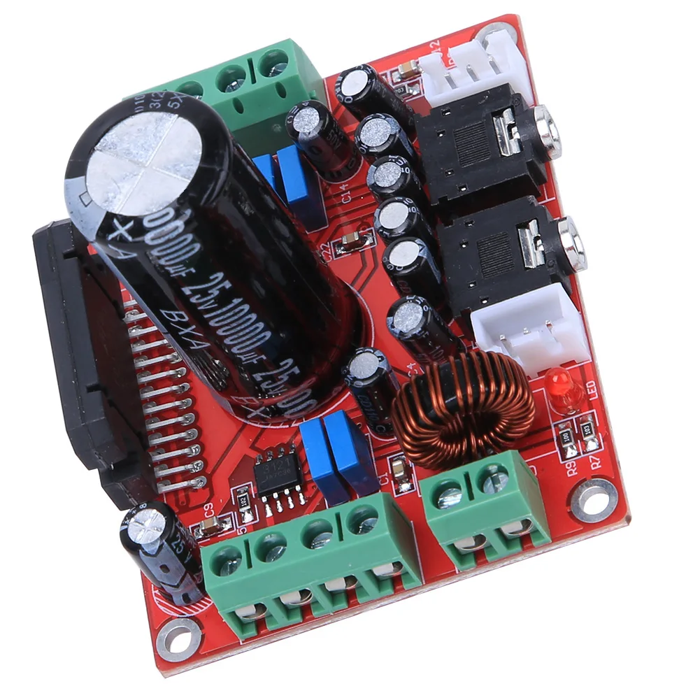 Плата автомобильного усилителя мощности TDA7850 чип с шумоподавлением BA3121 4X50