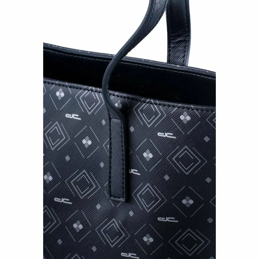 

Bags for Women 2021 Fashion LEATHER COMPANY Women's basic shoulder bag monogram print logo black gray (4008sg) 214014