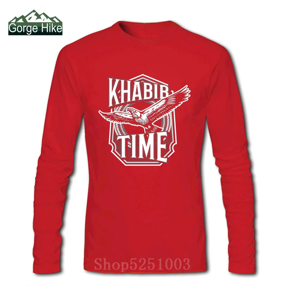 2019 модная мужская футболка с длинным рукавом Хабиб нурмагомедов эпос Конор Орел