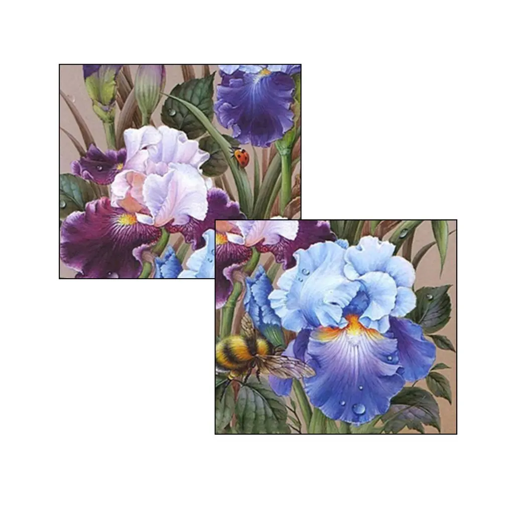 

5D Diamond Painting Kits full of diamond Flower and moon pattern stickers diamond living room bedroom decoration painting