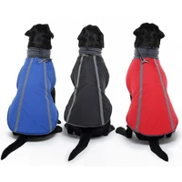 thicken dog clothes winter puppy cat coat warm fleece jacket outdoor waterproof reflective vest for small large dogs pet apparel
