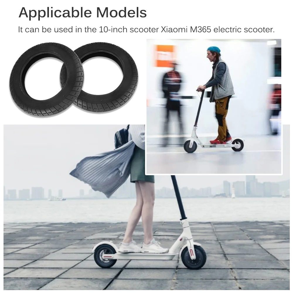 

for Xiaomi Mijia M365 Scooter Tire Skateboard Hollow Solid Tyres Shock Absorber Electric Scooter Rubber Tires for Xiaomi M365