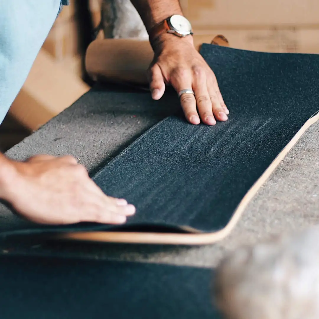 Водонепроницаемая Нескользящая Наждачная лента для скейтборда 84 х23 см | Спорт и