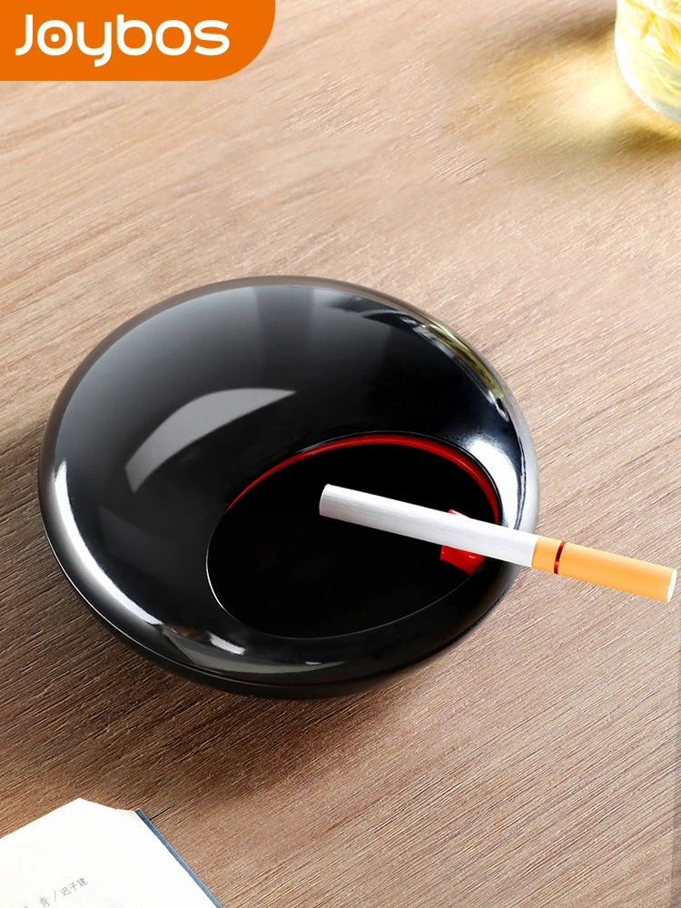 smokeless ashtray with lid for home house living room lidded oriental aesthetic decorative cigarette extinguisher anti smoke free global shipping