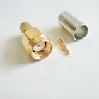 10 шт., коаксиальный кабель с разъемом SMA RG58 RG142 LMR195 RG400