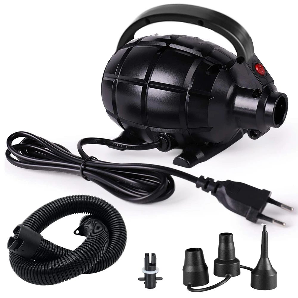 Портативный практичный черный воздушный насос матрас гранатонасос для