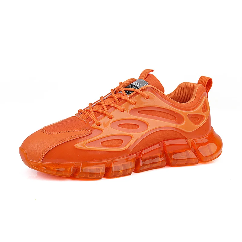 

Boys jelly bottom trendy sports shoes, students increase height, running fitness shoes, daily outdoor walking men shoes