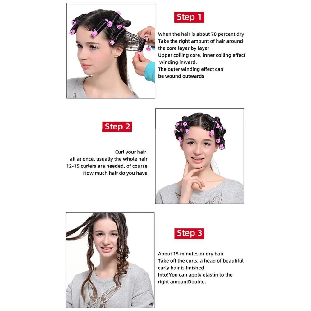

Upgrade Curling Irons Perm Rods And 100pcs 5 Sizes Hair Hair For Women Short Rollers Rods Hair Hair Long With Cold Wave Cur Q6M7