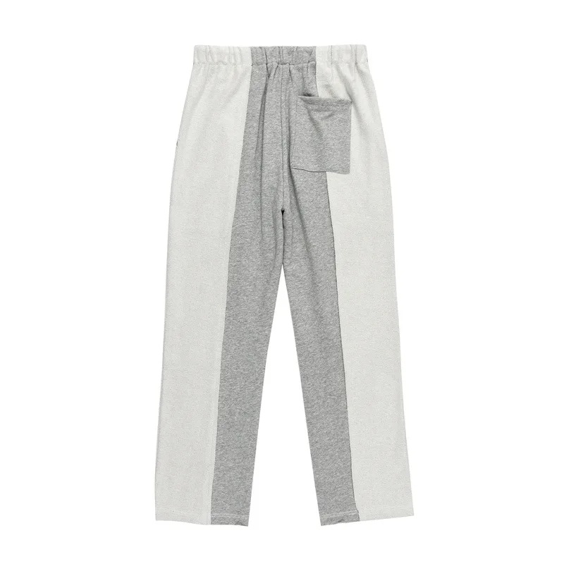 

Прямые повседневные брюки в европейском и американском стиле, мужские свободные спортивные брюки с эластичным поясом, парные режимы