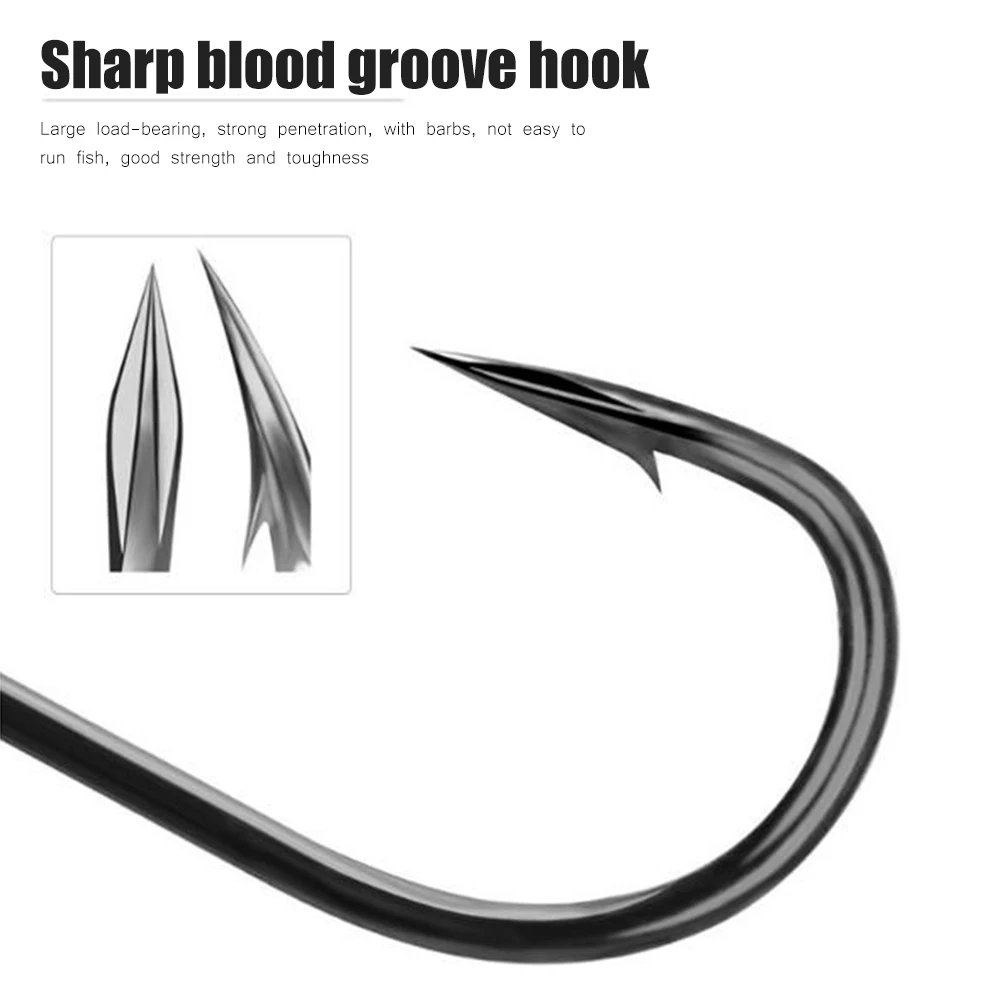 10 шт. рыболовные крючки-блесны из углеродистой стали | Спорт и развлечения