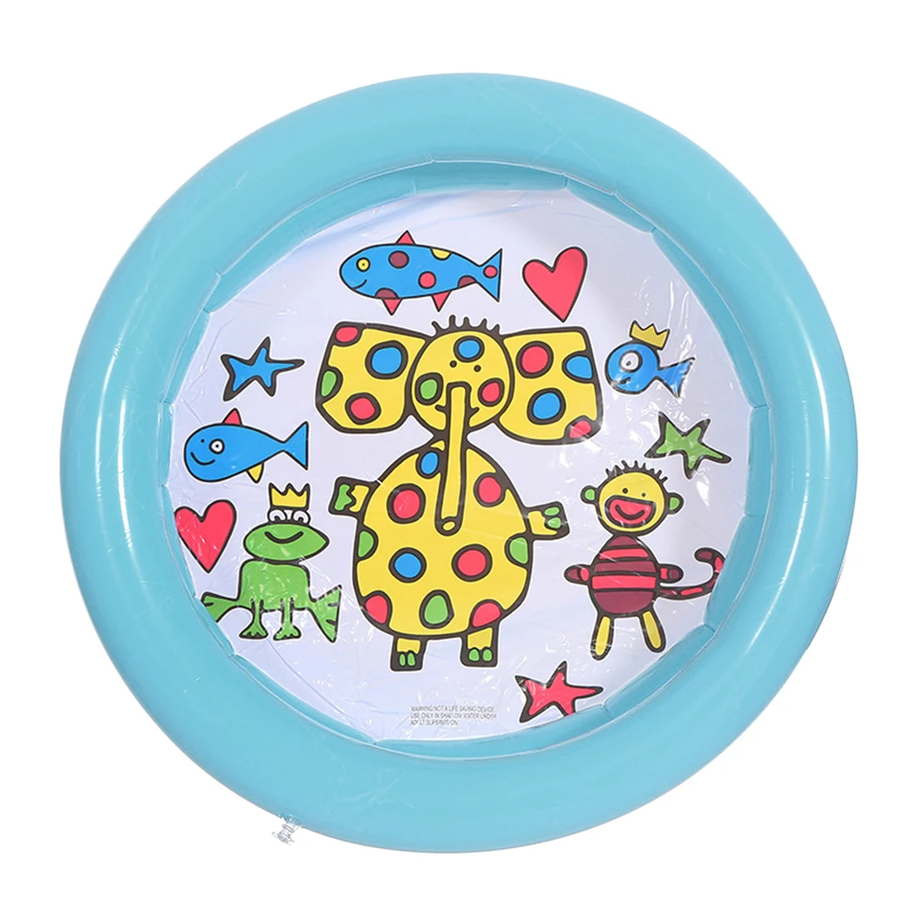 Круглый садовый детский бассейн милый портативный надувной для детей Детский