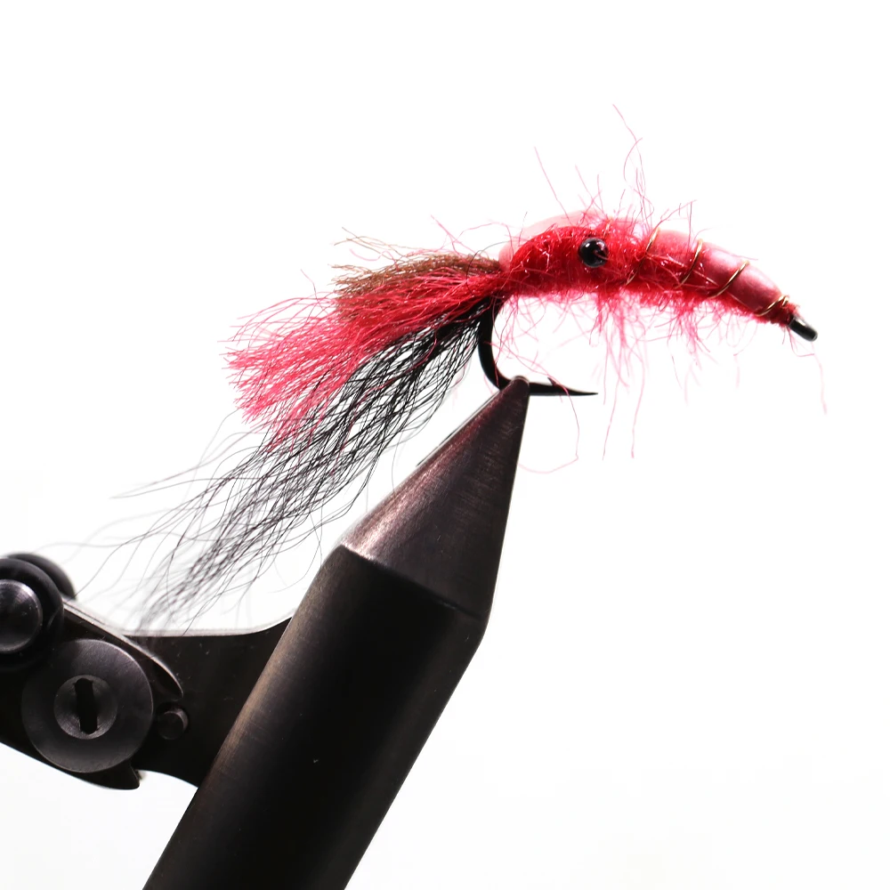 ICERIO 8 шт. для ловли нахлыстом маленькая пресноводная креветка Нимфа приманка